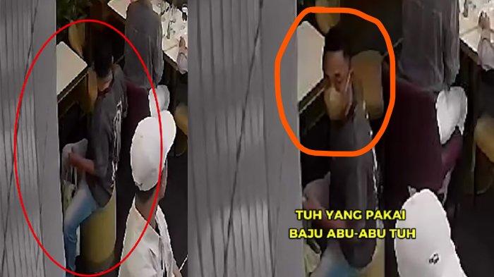 Tampang pelaku pencurian tas Daniel Mananta