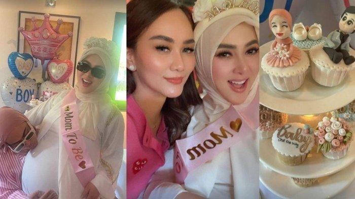 acara baby shower Syahrini