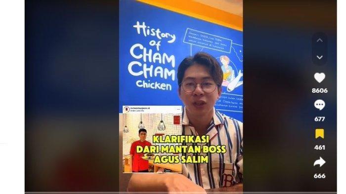 Teddy Lee mantan bos Agus Salim korban penyiraman air keras buka suara (TikTok)