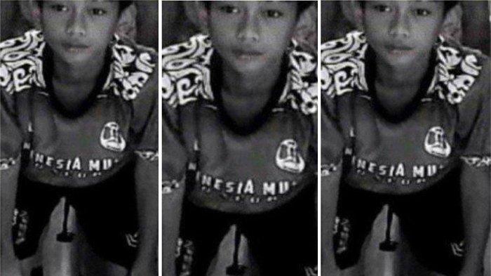 Tegar Dwi Prasetya pemain U-13 tim SSB Indonesia Muda Bojonegoro