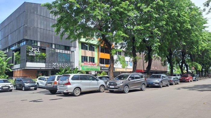Tempat di mana plang 'dilarang memberi makan kucing' beredar di Jalan Gading Kirana Timur, Jakarta Utara, Rabu (8/1/2025).