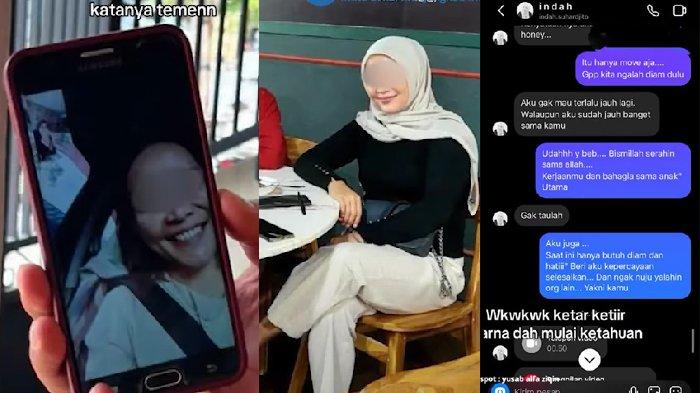 Terduga wanita selingkuhan Kapolsek di Bojonegoro viral kepergok anak dan istri