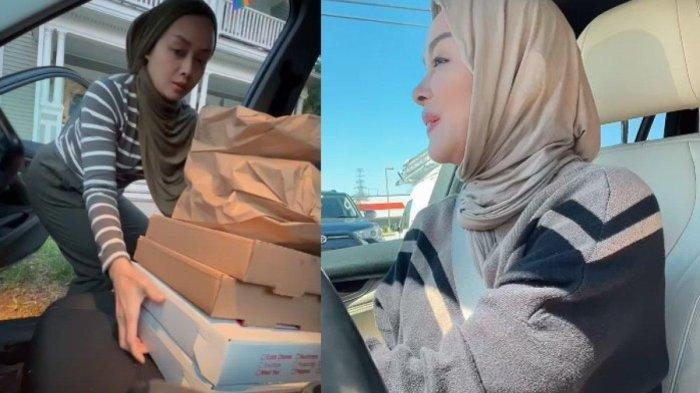Terry Putri jadi kurir makanan di negeri orang demi bantu suami