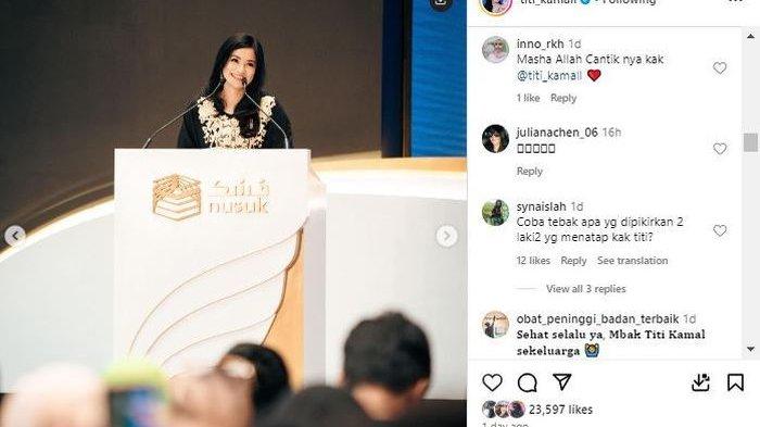 Titi Kamal saat diundang jadi tamu kehormatan Arab Saudi