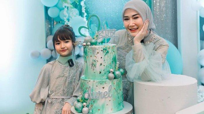Ulang tahun anak Marissya Icha, Aurel tapi Fuji tidak bisa hadir
