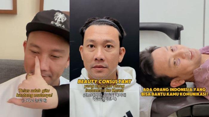 Unggahan Denny Sumargo sembelum operasi plastik atau oplas di Korea