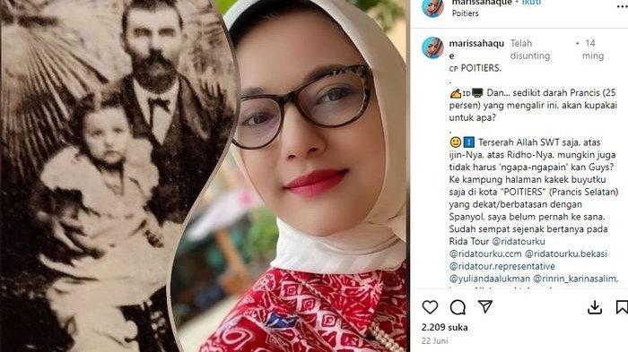 Unggahan Marissa Haque