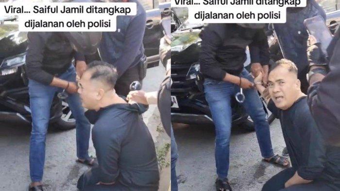 Video viral Saipul Jamil ditangkap di jalanan