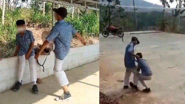 Video viral bullying atau perundungan yang dilakukan siswa SMP di Cilacap 1