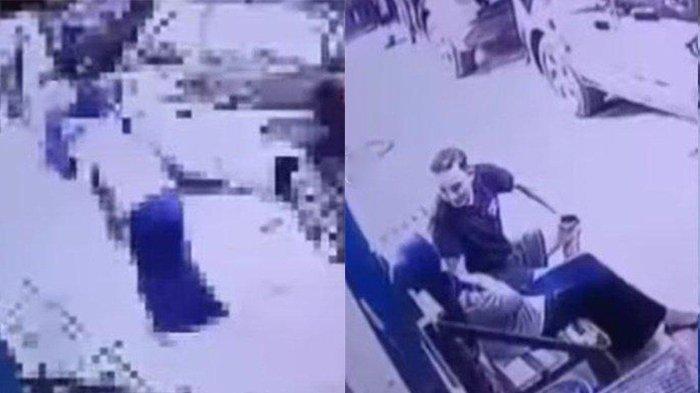 Video viral rekamann CCTV AS menganiaya IU