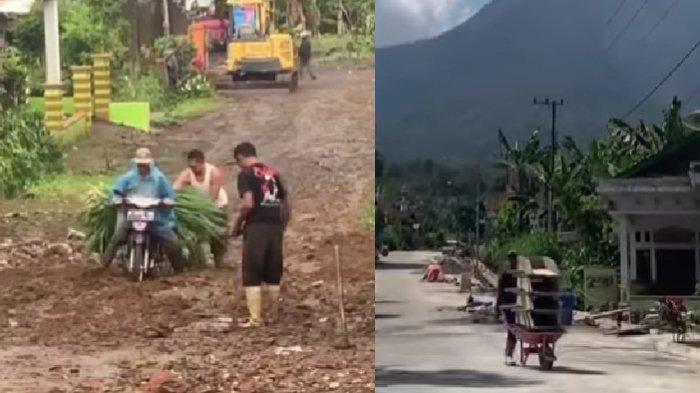 Viral Ferry Tukang Bakso di Malang Perbaiki Jalan Desa Pakai Uang Pribadi, Bangun Masjid dan Sekolah