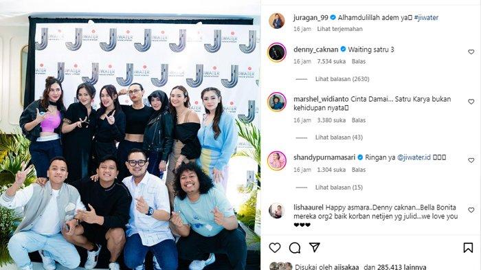 Viral Happy Asmara ketemu Denny Asmara dan Bella Bonita