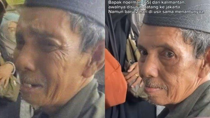 Viral Kakek Noerman Diusir dari Rumah Anak Padahal Baru Datang 2 Hari dari Kalimantan ke Jakarta