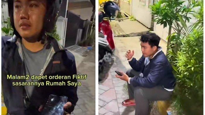 Viral Ojol Menangis Dapat Orderan Fiktif Rp 450 Ribu