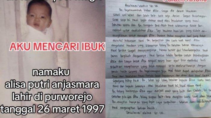 Viral Sosok Alisa Putri Anjasmara Gadis Asal Purworejo Mencari Ibu Kandung, Sudah 26 Tahun Terpisah