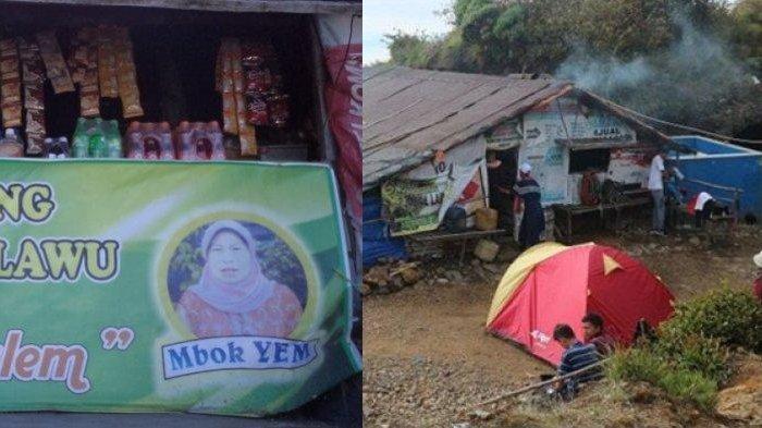 Warung Mbok Yem di Gunung Lawu yang selamat dari kebakaran