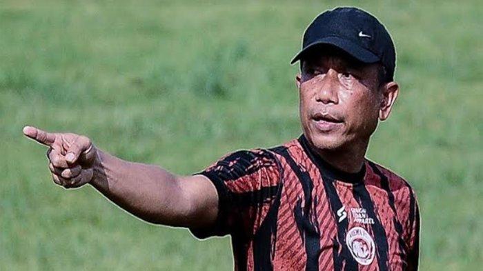 Widodo Cahyono Putro saat masih menjadi pelatih Arema FC. Pelatih asal Gresik itu diumumkan sebagai pelatih kepala Madura United untuk musim 2024/2025.