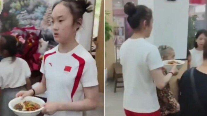 Zhou Yaqin, atlet China peraih Perak Olimpiade Paris 2024, pulang langsung bantu ibu di warung makan (Daily Express)