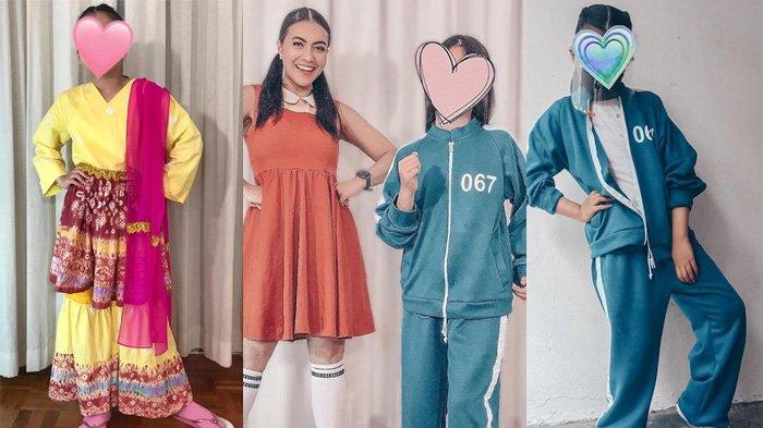 Denada dan putrinya, Aisha Aurum (ditutup stiker) telah selesai menjalani kemoterapi