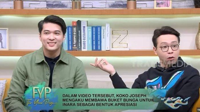 dr.Richard Lee ceritakan awal mula Joseph bertemu Inara Rusli. (Tangkapan layar kanal YouTube Trans 7 Official)