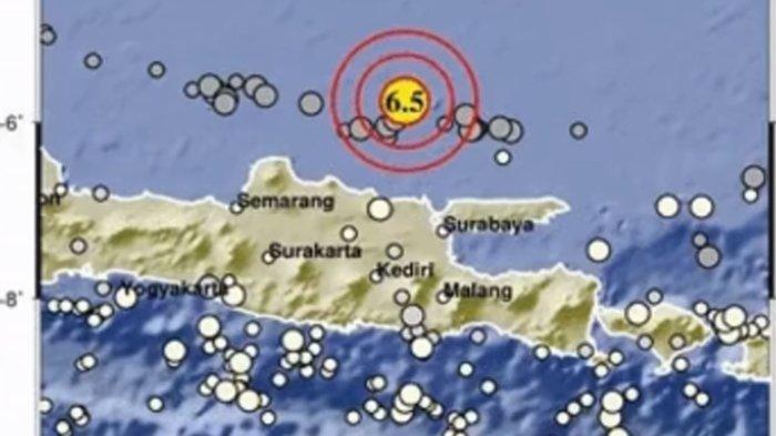 Gempa susulan Tuban