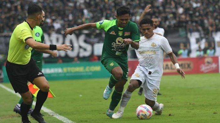Pertandingan Persebaya Surabaya Vs Arema FC di pekan 13 Liga 1 2024/2025 pada Sabtu (7/12/2024).
