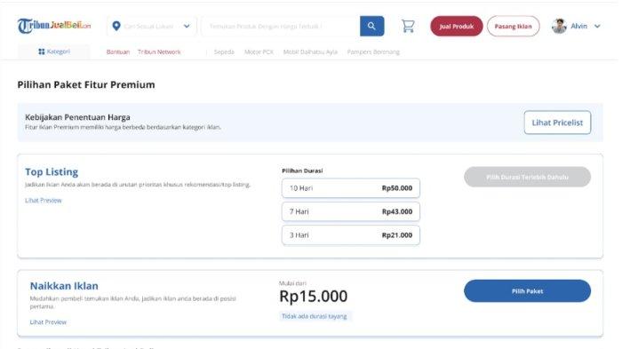 Pilih Metode pembayaran sesuai dengan preferensi Anda.