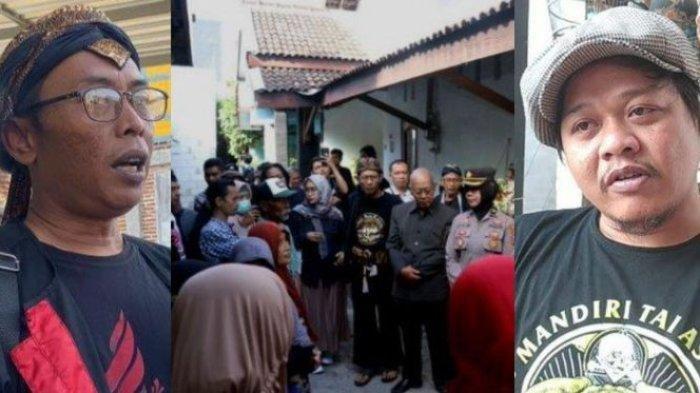 Lurah Bangunsari, Andrea mencoba memediasi antara warga dan pemilik lahan yang tutup akses jalan dengan tembok di Ponorogo