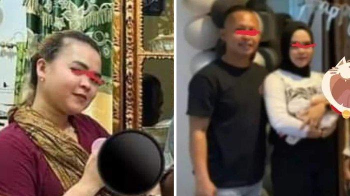 Iptu Joko bersama wanita yang diduga selingkuhannya.