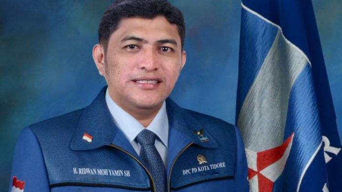 Ketua DPC Partai Demokrat Kota Tidore Kepulauan, Ridwan Moh Yamin