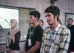 Peserta kegiatan pelatihan pemandu ekowisata, Rabu (3/7/2024).