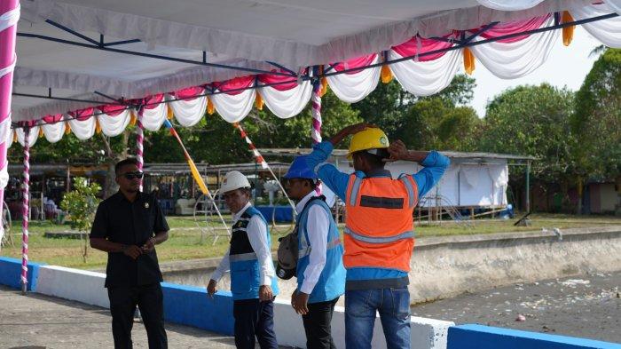 Pemeriksaan Kesiapan Venue Sebelum Acara Pembukaan Kegaiatan