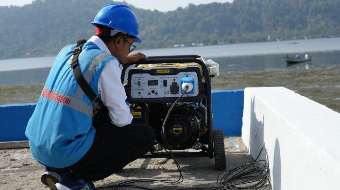 Simulasi Backup Pasokan Listrik menggunakan Genset