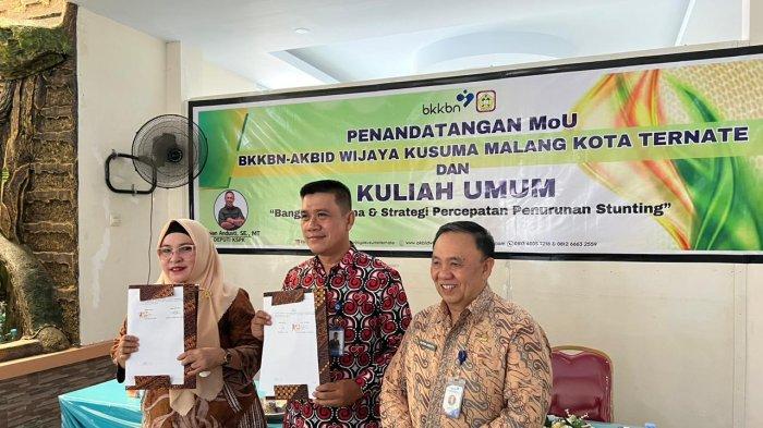 Pendandatangan MoU BKKBN-Akbid Wijayah Kusumah Malang sekaligus kuliah umum