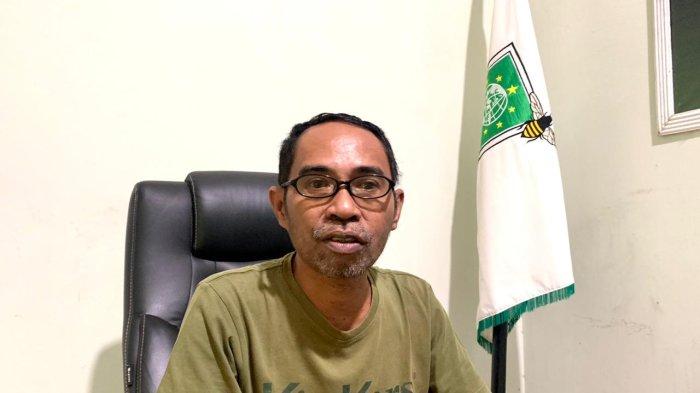Sekretaris DPC PKB Halmahera Selatan, Maluku Utara, M Yunus Najar ketika memberi tanggapan soal putusan MK terkait gugatan perseorang Caleg PKB, Rabu (22/5/2024).