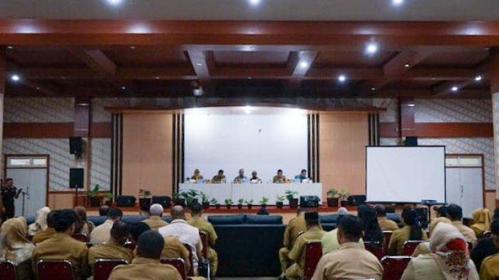 Sedang berlangsung kegiatan KPK RI di Morotai, Senin (22/7/2024).