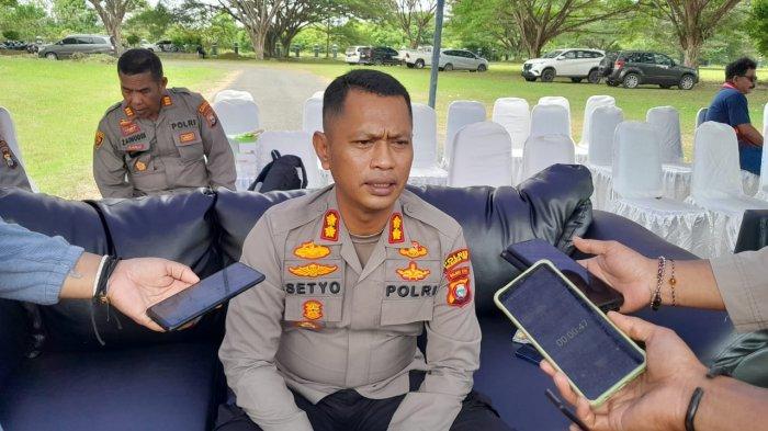 AKBP Setyo Agus Hermawan, saat masih jabat Kapolres Halmahera Timur, Jumat (22/12/2023).