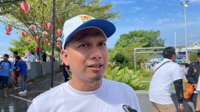 Manager PT PLN (Persero) Unit Pelaksana Pelayanan Pelanggan (UP3) Ternate, Maman Sulaiman, Minggu (24/9/2023)