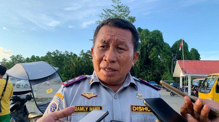 Plt Kepala Dinas Perhubungan Halmahera selatan Ramly Manui.
