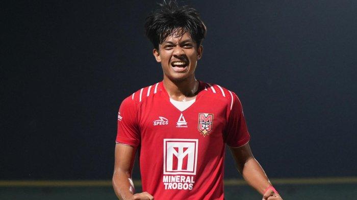 KOMPETISI: Ahmad Wadil bakal memulai debutnya di Liga 1 bersama Malut United pada laga kontra Persebaya Surabaya