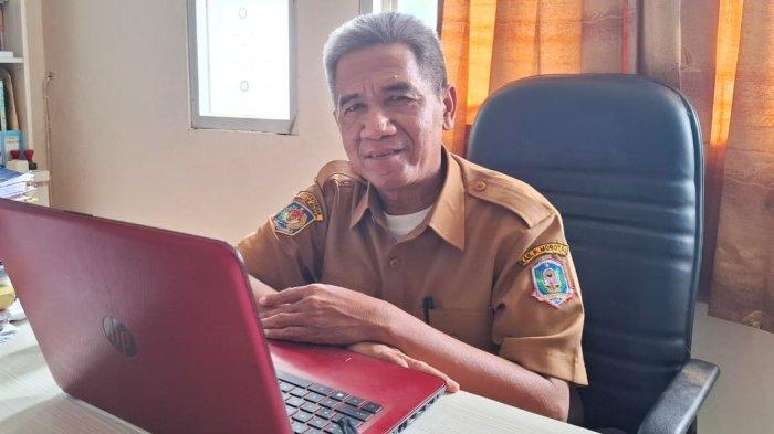 HUKUM: Plt Kadis PMD Pulau Morotai, Maluku Utara Jamaluddin saat diwawancarai Tribunternate.com, Senin (21/4/2025)
