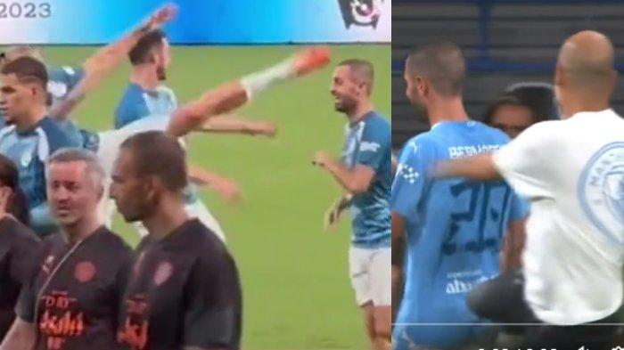 Bintang Man City, Bernardo Silva dirundung Erling Haaland dan Pep Guardiola