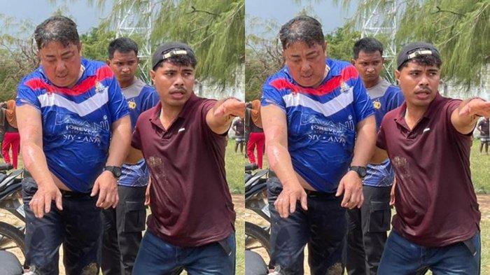 KECELAKAAN: Calon Bupati Kepulauan Sula, Hendrata Thes yang juga menjadi korban kebakaran speedboat di Pulau Taliabu, Maluku Utara, Sabtu (12/10/2024)