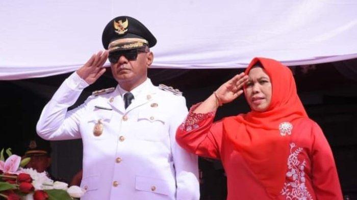 PILKADA: Muhammad Sinen dan Istri Rahmawati Muhammad Sinen