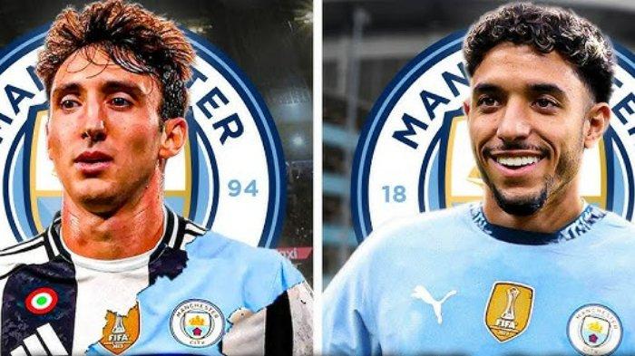 Dua pemain incaran Manchester City, yakni Andrea Cambiaso dan Omar Marmoush.