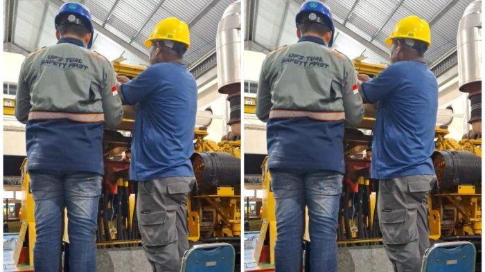 Gerak cepat PLN UIW MMU atas gangguan listrik di Kawasan Dobo, Selasa (24/12/2024).
