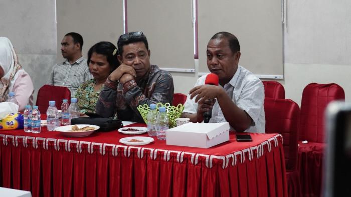 PROGRAM: Kanwil Kemenkum Maluku Utara bersama Pemkab Halmehera Selatan menggelar harmonisasi Rancangan Peraturan Bupati (Ranperbup) tentang Layanan Nomor Tunggal Panggilan Darurat 112.