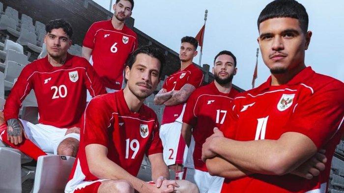KOMPETISI: Jersey baru Timnas Indonesia