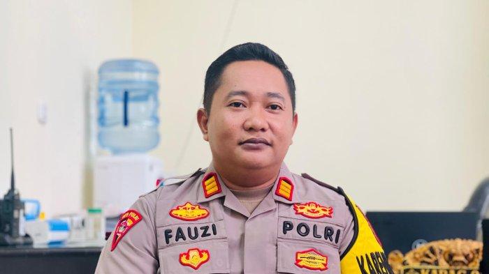 AKP Rizal Fauzi saat masih jabat Kabag Ops Polres Ternate, Rabu (23/10/2024).