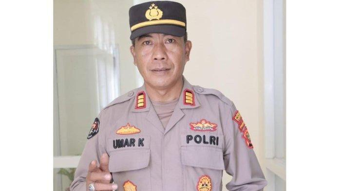 PILKADA: Kasi Humas Polres Ternate, Maluku Utara, AKP Umar Kombong, Senin (9/9/2024)